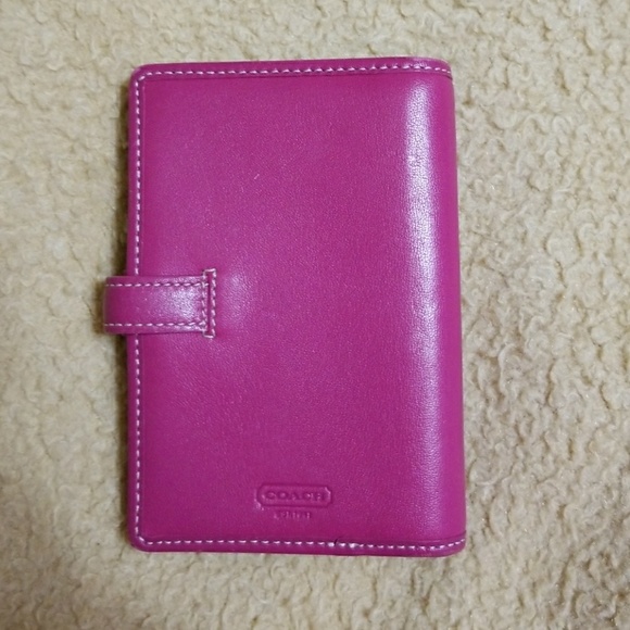 Coach Accessories Authentic Coach Leather Date Book Poshmark